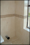 Click here to see a more detailed picture of my tile mitre work